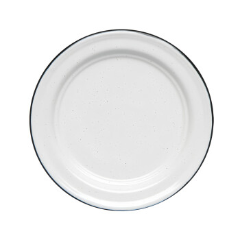 Plato llano Acero Vitrificado Blanco Cinsa Plato llano Acero Vitrificado Blanco Cinsa