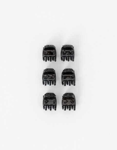 Broches Sets Acrilico Set De Broches - Negro