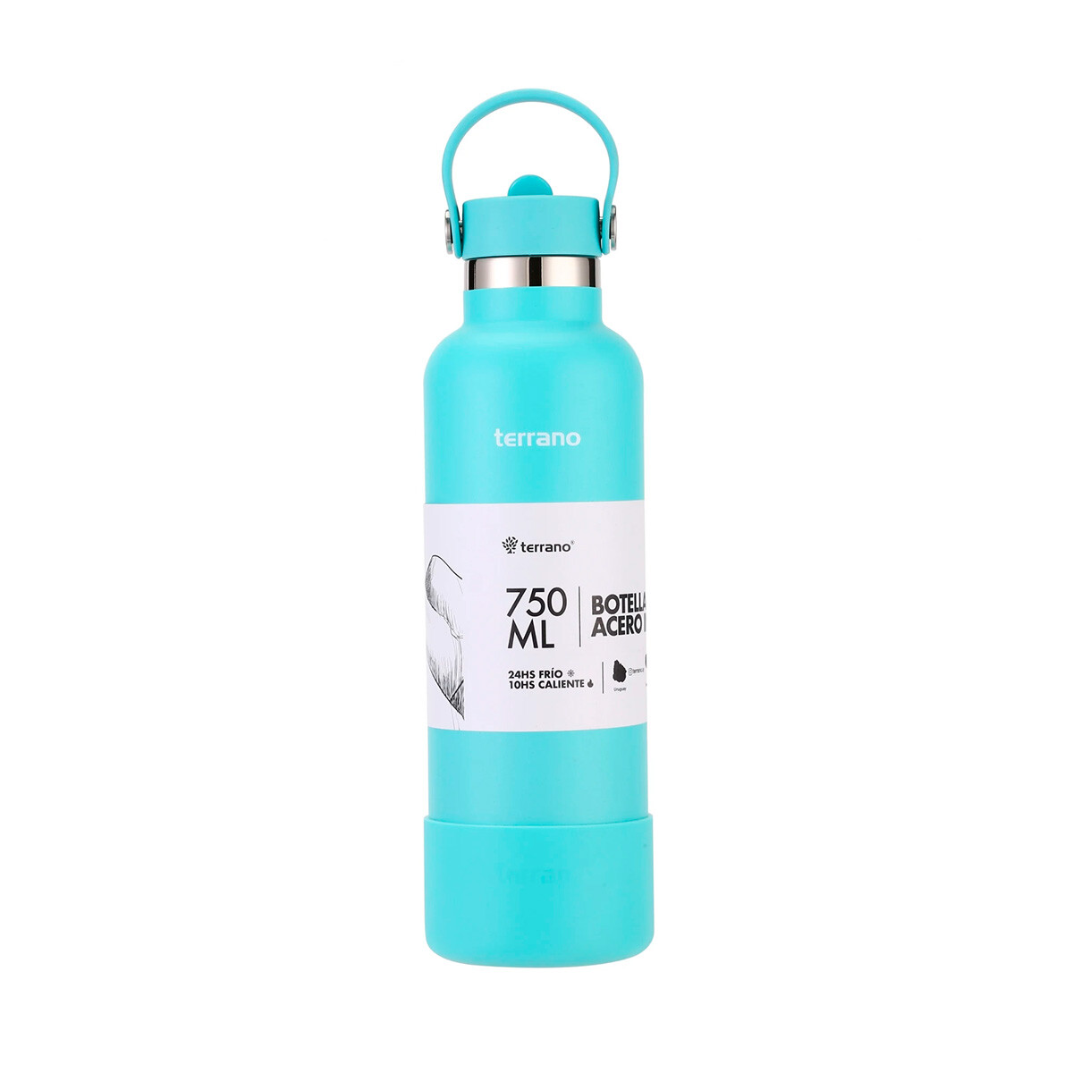 Botella Térmica Terrano 750ML con Pico - TURQUESA 