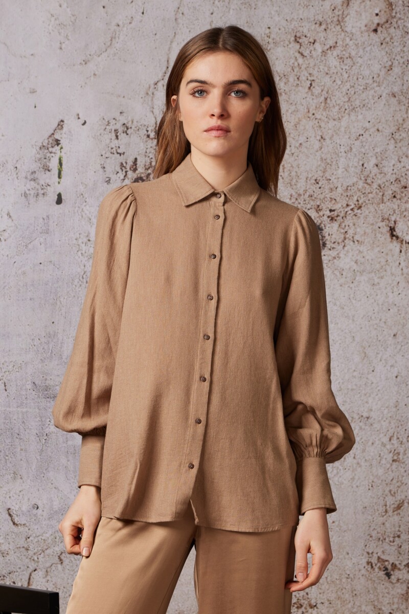 SHIRT CLORA Camel