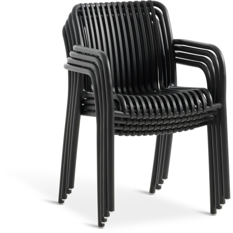 Silla Apilable Nabben Negro