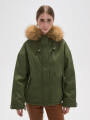 Campera Miren Verde Oliva Oscuro