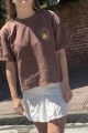 TSHIRT LA VERDULERIA Chocolate