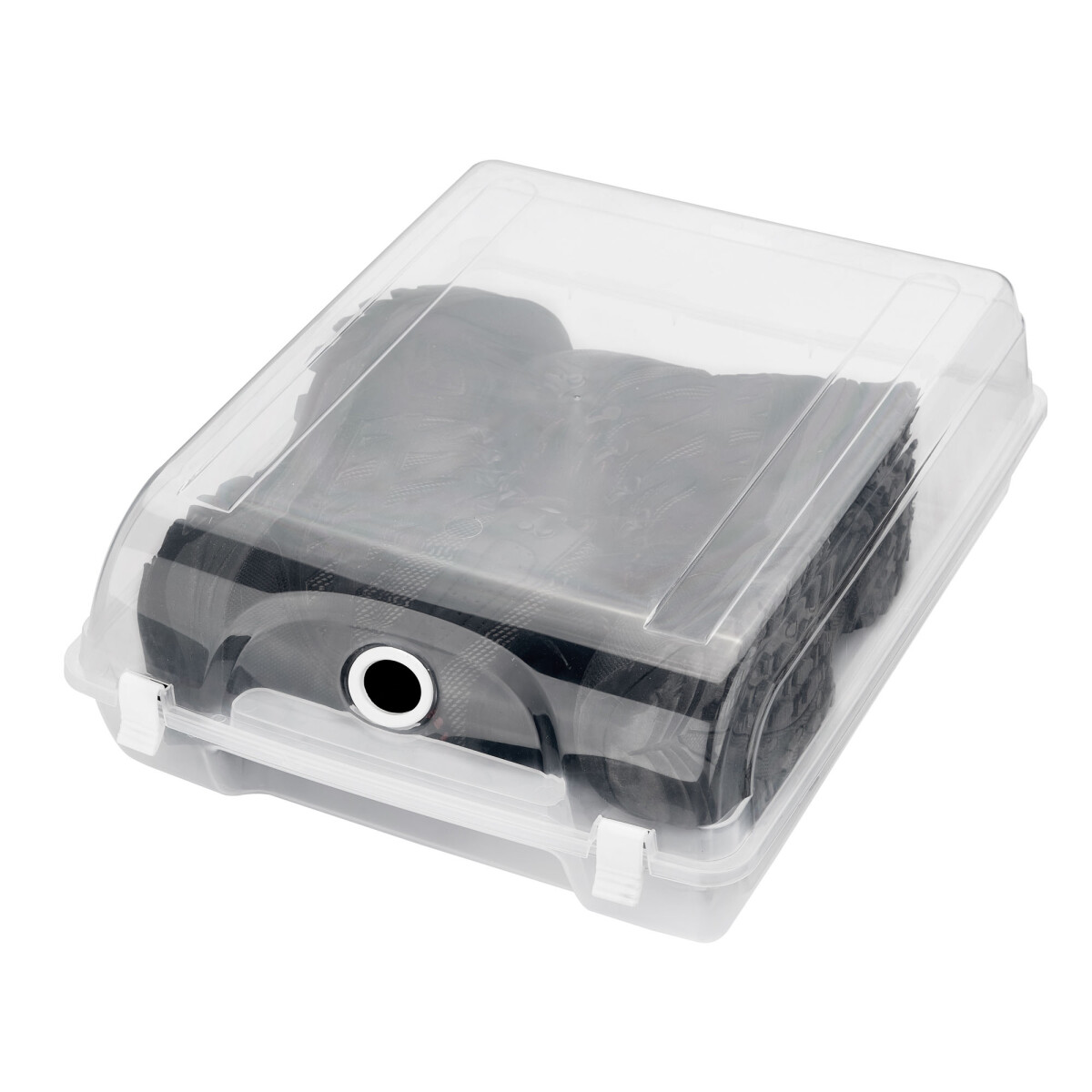 CAJA ORGANIZADORA ZAPATOS - PLASTICO TRANSPARENTE 363*29*13 