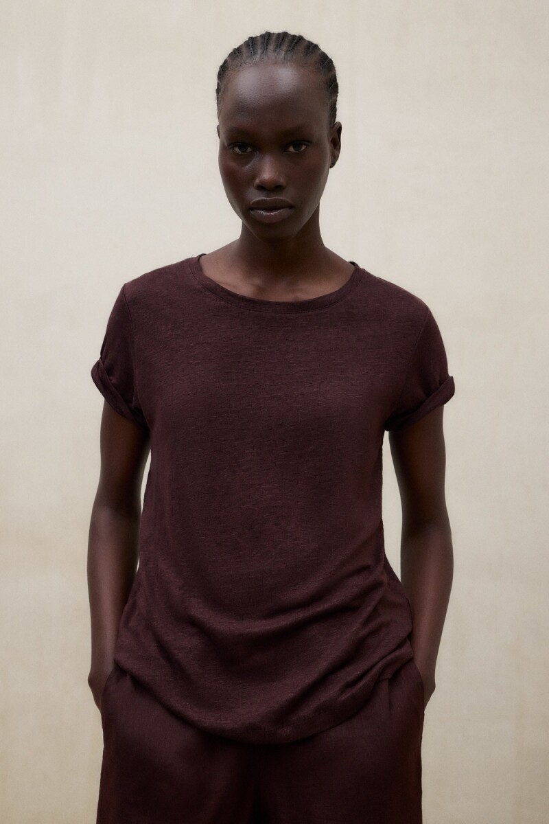 REMERA LANE Marron
