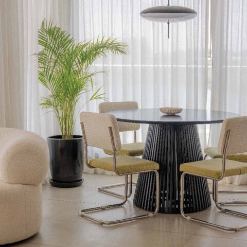 Silla Cesca Verde y beige