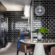 CERAMICA REVESTIMIENTO 10X20 BRILLANTE NEGRO BISELADO METRO GAMAS DE NEGRO