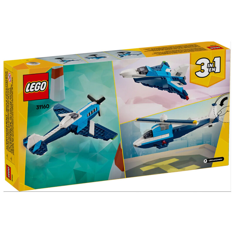 Avión de Carreras Creator 3 en 1 Lego Avión de Carreras Creator 3 en 1 Lego