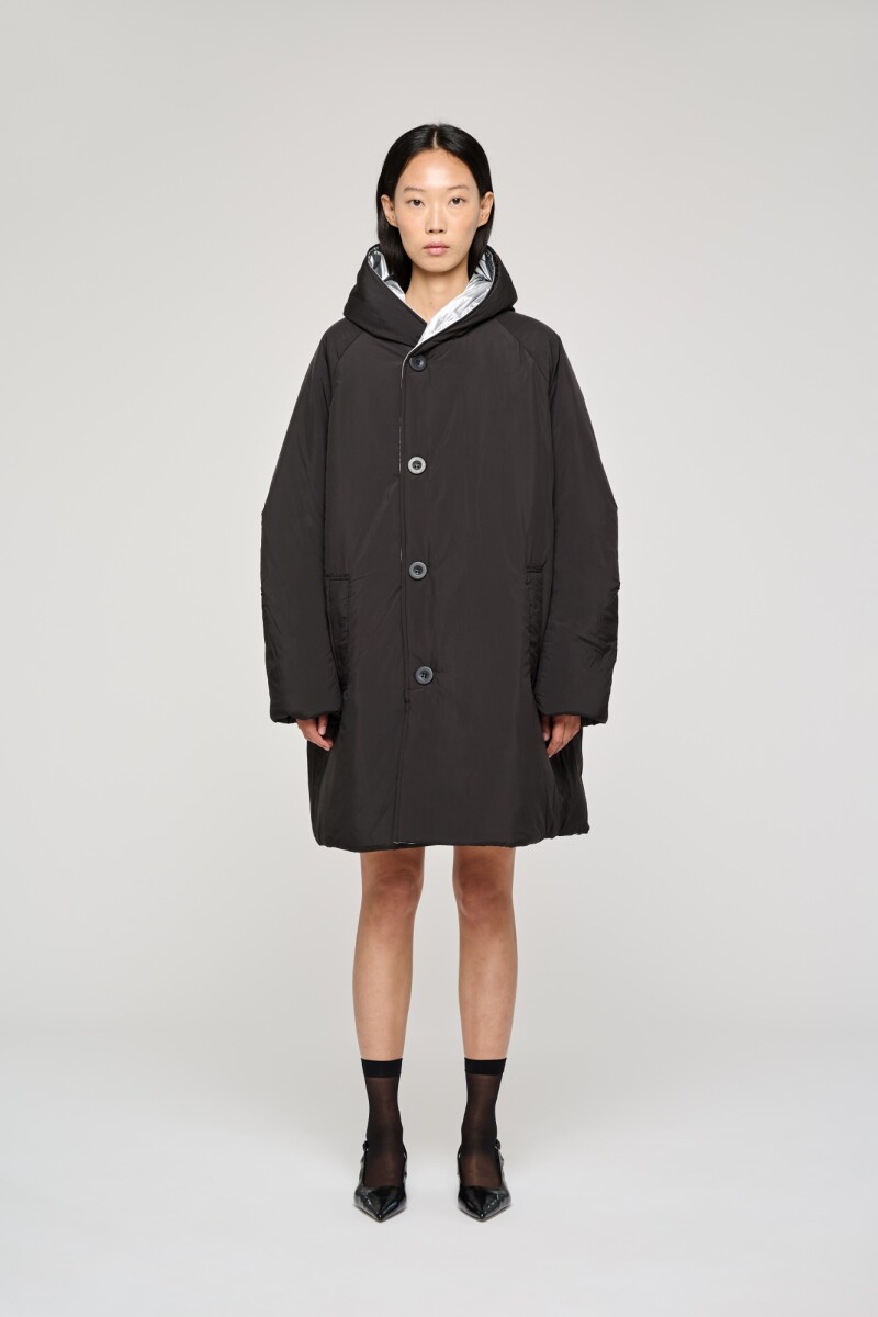 CAMPERA REVERSIBLE Negro