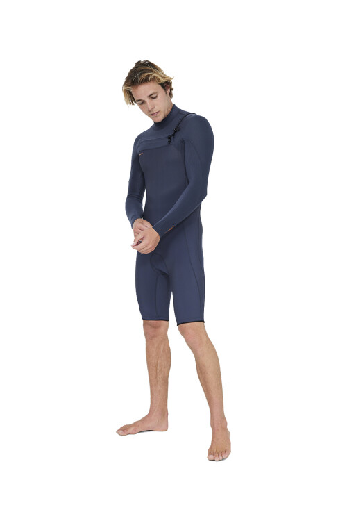 Hyperfreak 2mm Chest Zip Spring Wetsuit - GunMetal Hyperfreak 2mm Chest Zip Spring Wetsuit - GunMetal