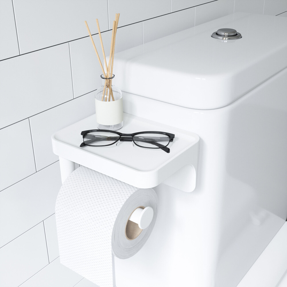 PORTAROLLO BAÑO BLANCO POLIPROPILENO UMBRA 1014159