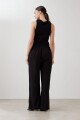 Pantalón con pretina elastizada negro