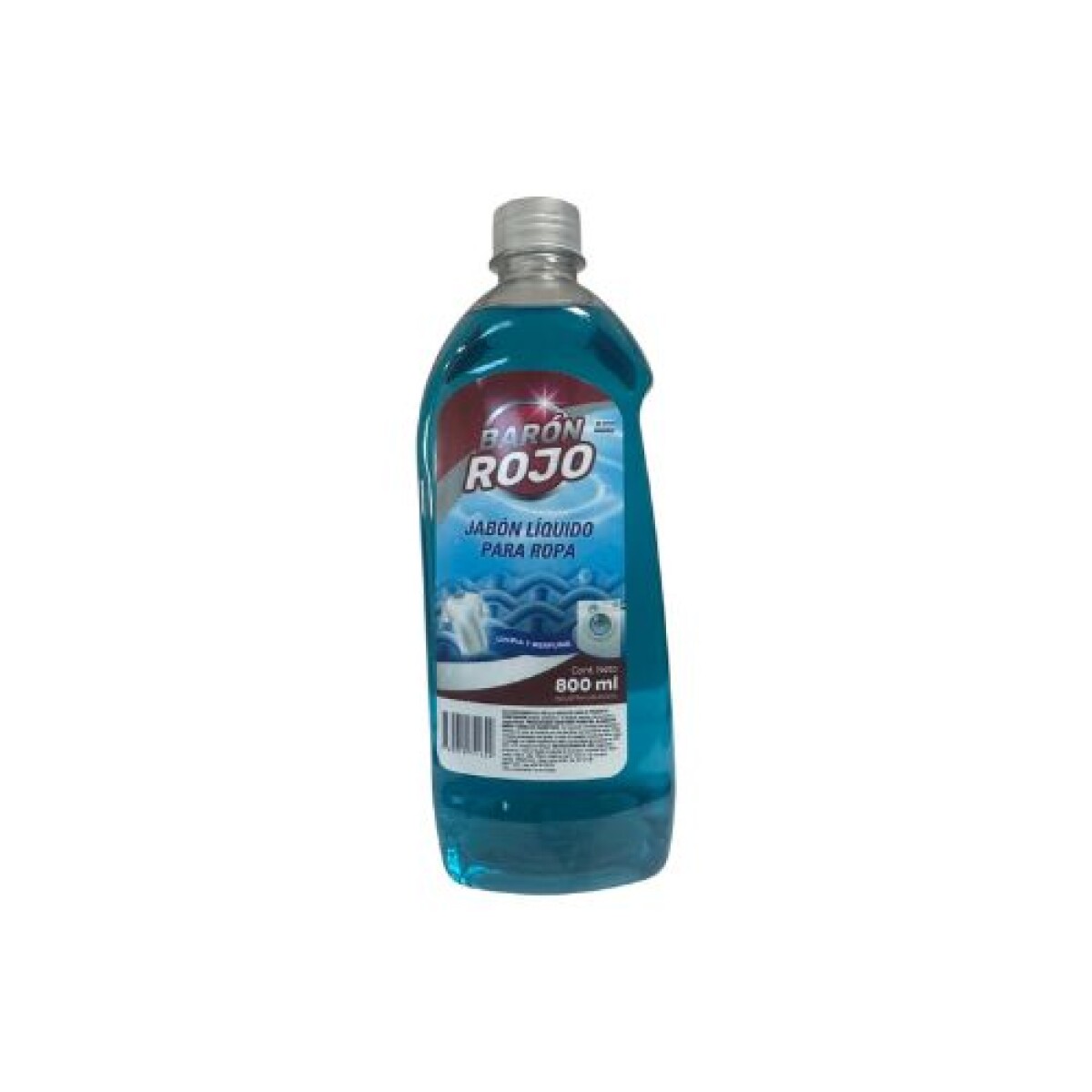 Jabón Líquido para Ropa Barón Rojo 800Ml 