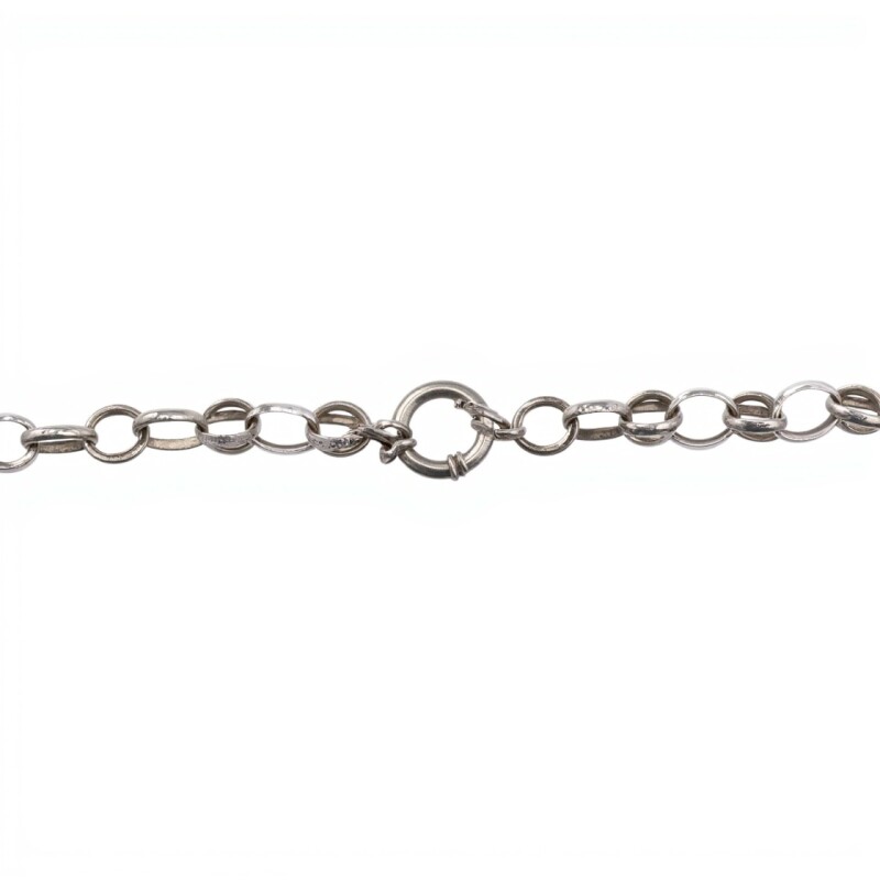 Cadena rolo doble -Plata 925 -Sin piedra -CD5084 sinpiedra