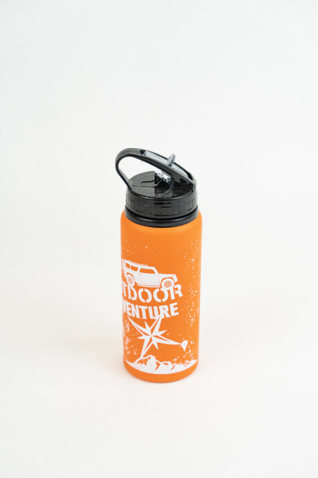 Botella Agua Outdoor Adventure Naranja