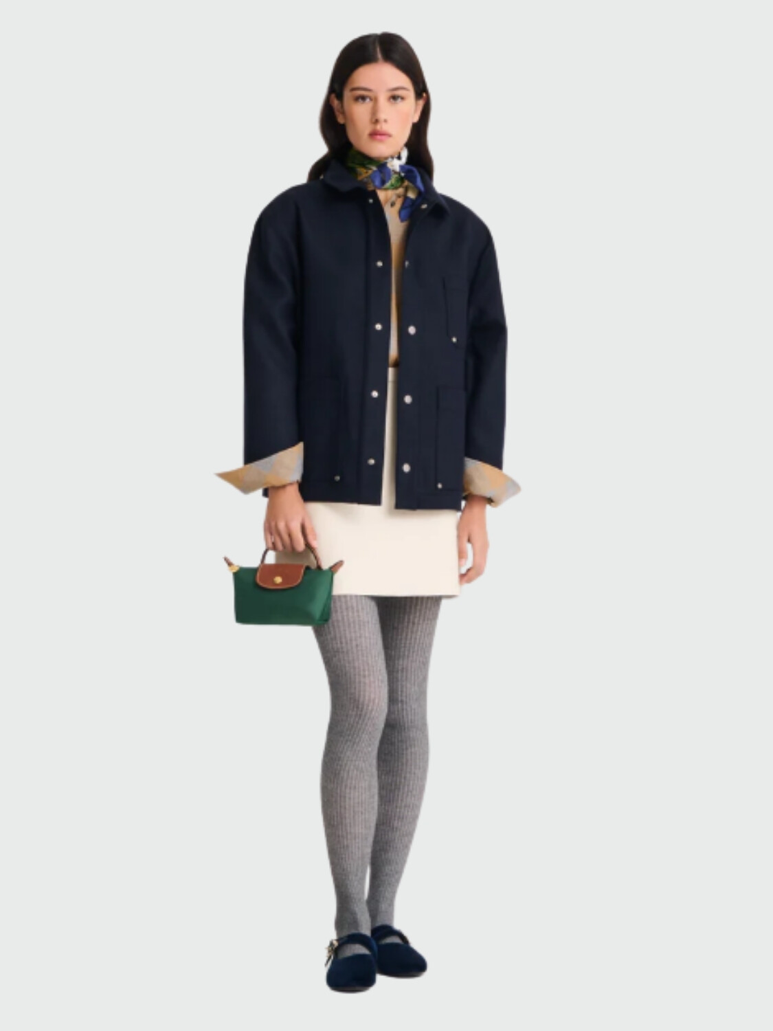 LONGCHAMP - Clutch Le Pliage Original S Alta Automática