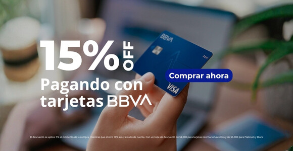 15% OFF BBVA HomeMedio.