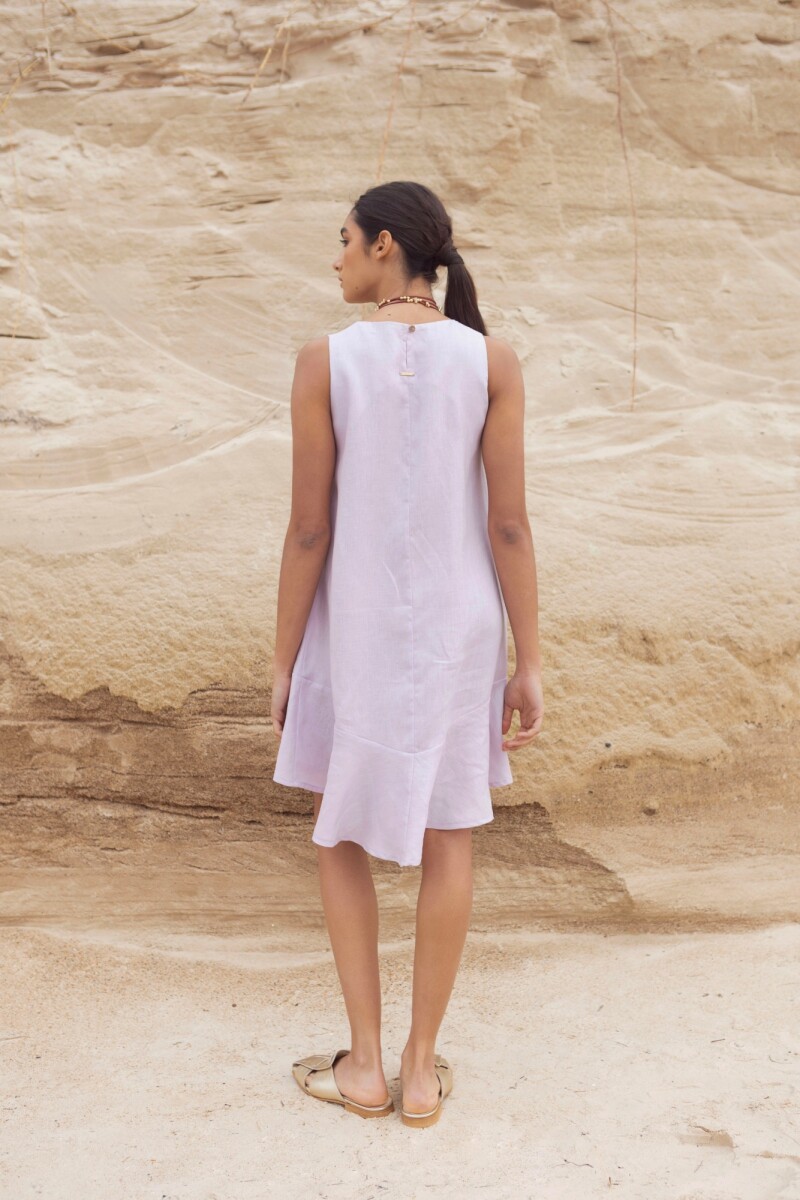 VESTIDO FOLK Lila