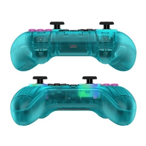 Control Gamesir T4 Nova Hd Rumble Blanco Bluetooth VERDE