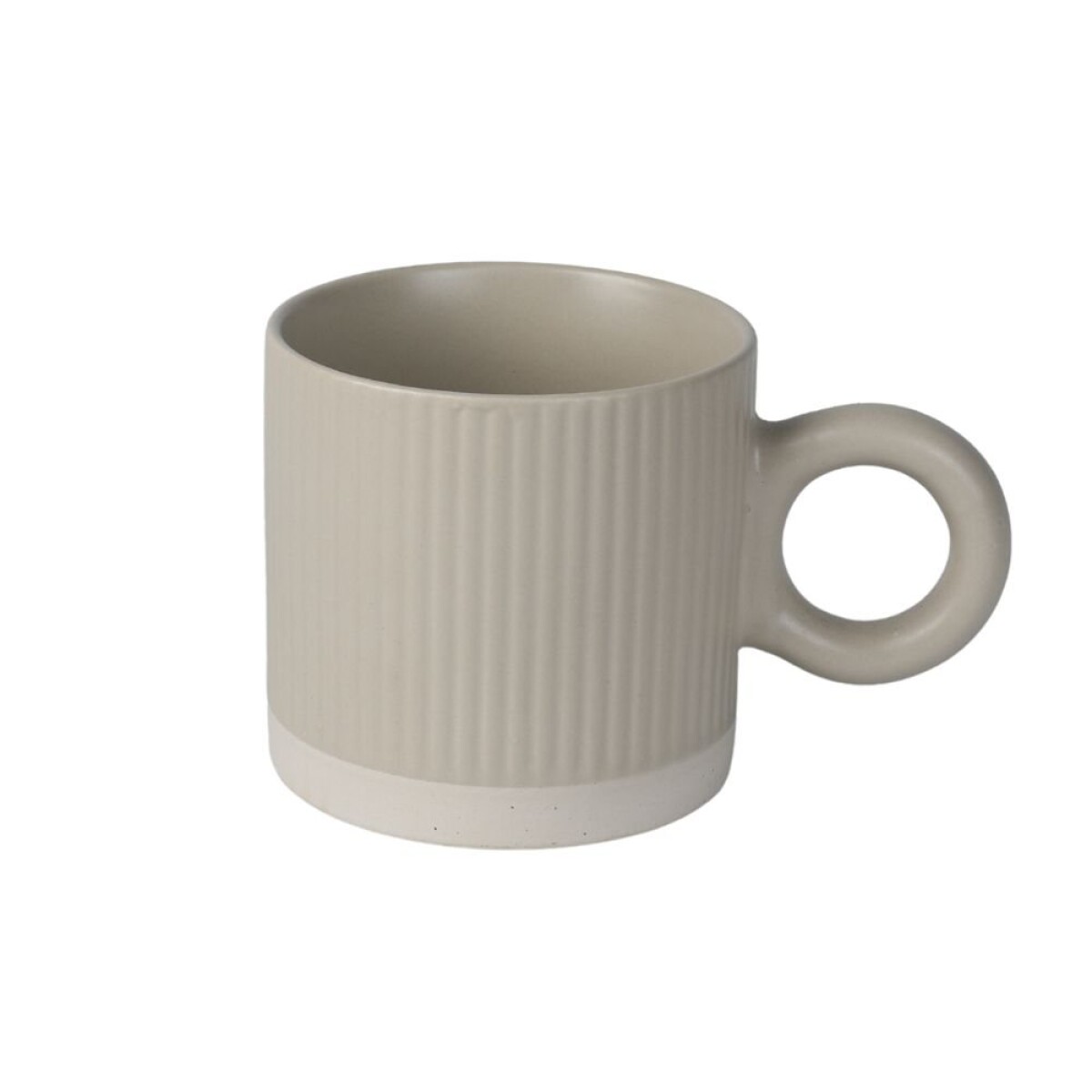 MUG RECTO BASE NATURAL 415ml BEIGE 