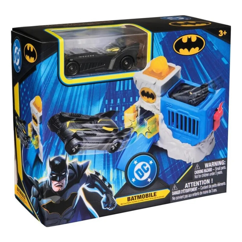 Set De Juego Mini Baticueva Batman Dc Azul Set De Juego Mini Baticueva Batman Dc Azul