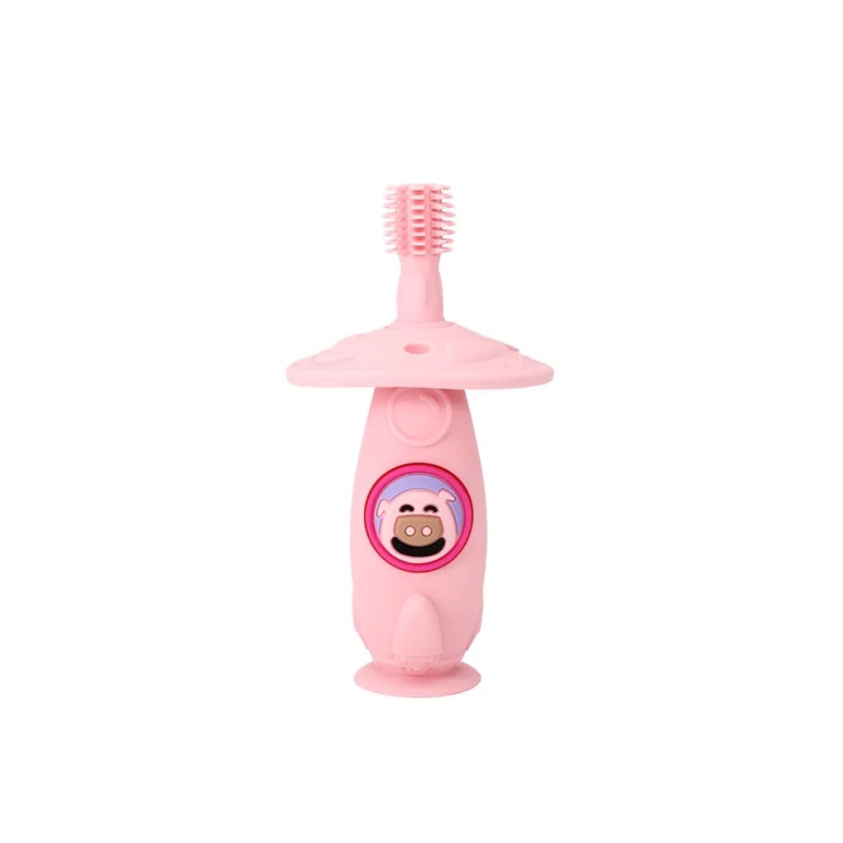 Cepillo dental mordillo 360 Marcus and Marcus - rosado 