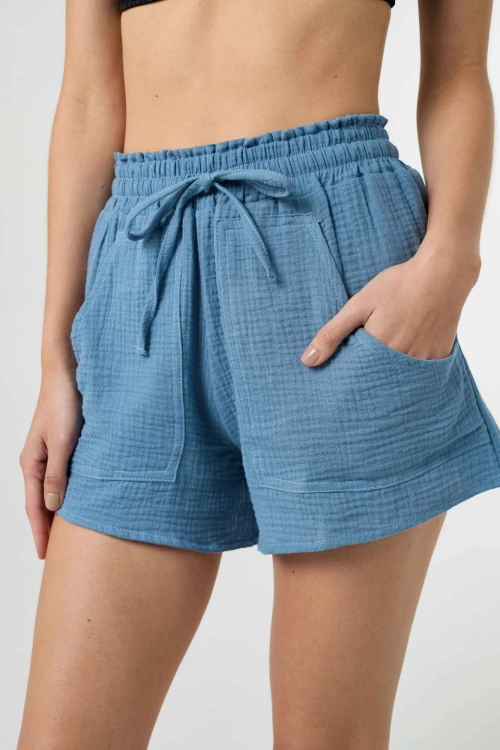 Short Cora Azul