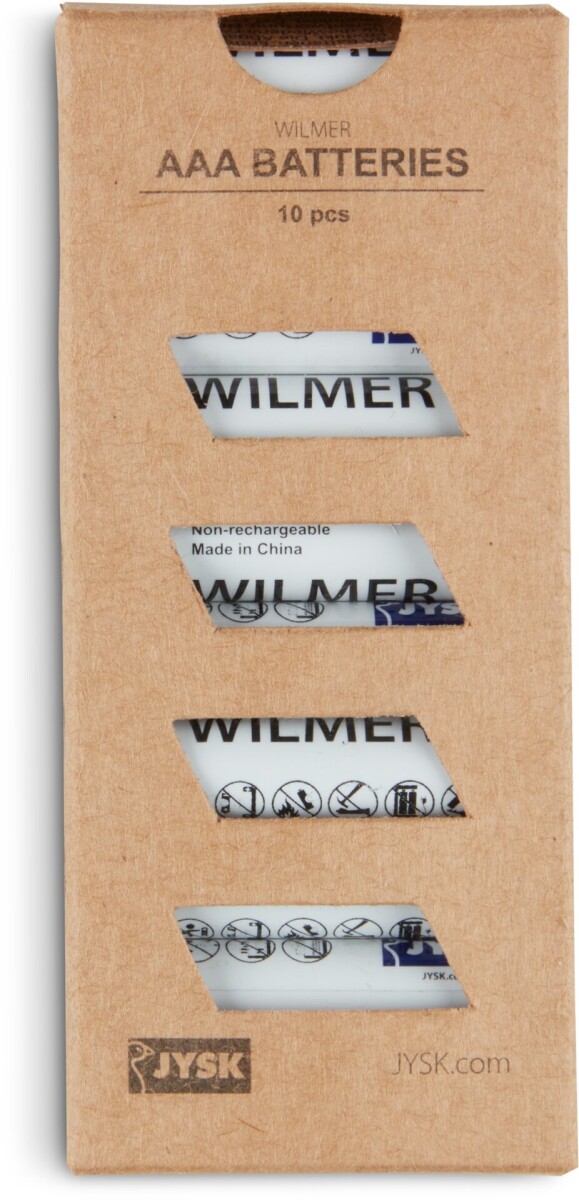 Pilas WILMER AAA 10 unidades 