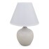 Lampara Portatil Mesa Ceramica Escritorio Luz Calidad Color Variante Blanco