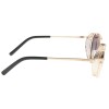Lentes de Sol Alok Tech In Style Redondo Dorado Lentes de Sol Alok Tech In Style Redondo Dorado