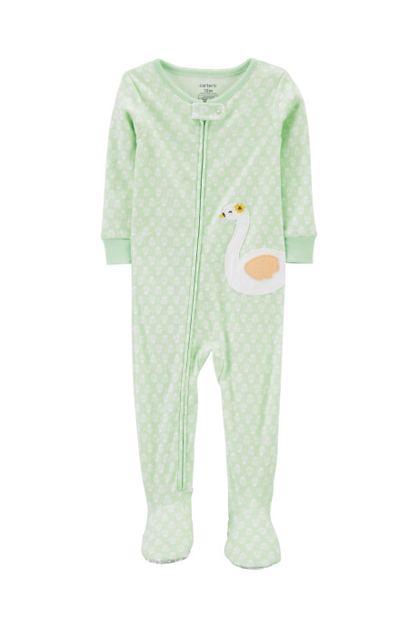 Pijama de algodón con pie 0
