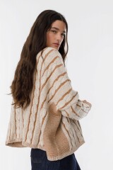 Sweater Oceano Crop Camel
