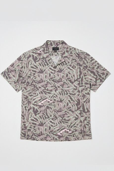 CAMISA ELIZO RUSTY Gris Oscuro