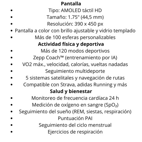 Amazfit Smartwatch Active A2211 V01