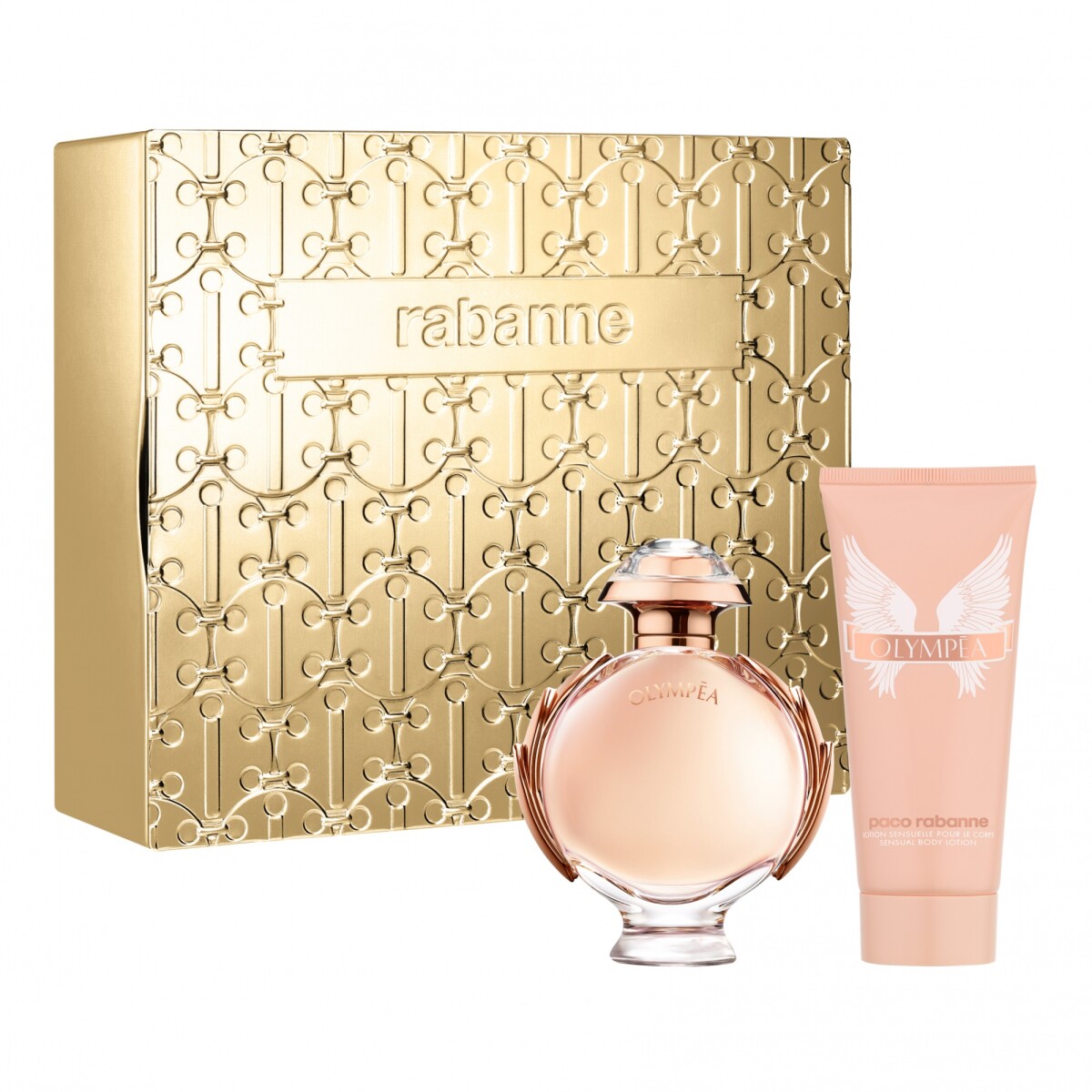 Cofre Rabanne Perfume Olympea EDP 80ml + Body Lotion 100ml 