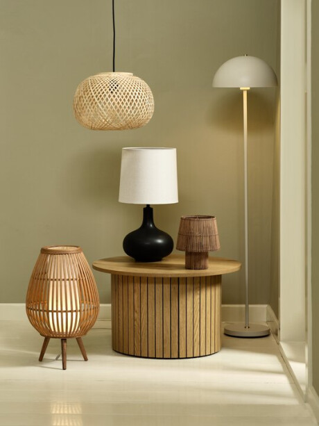 Lámpara de pie KENT Ø30xH140 cm beige Lámpara de pie KENT Ø30xH140 cm beige