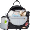 Mochila maternal SUITE skip hop Black Mochila maternal SUITE skip hop Black