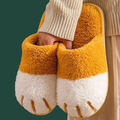 Pantufla gatito Marron