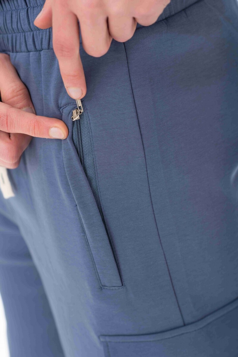 Short bermuda cargo Azul