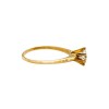 Anillo Solitario-Oro bajo-Piedra Zirconia-AN8072 conpiedra