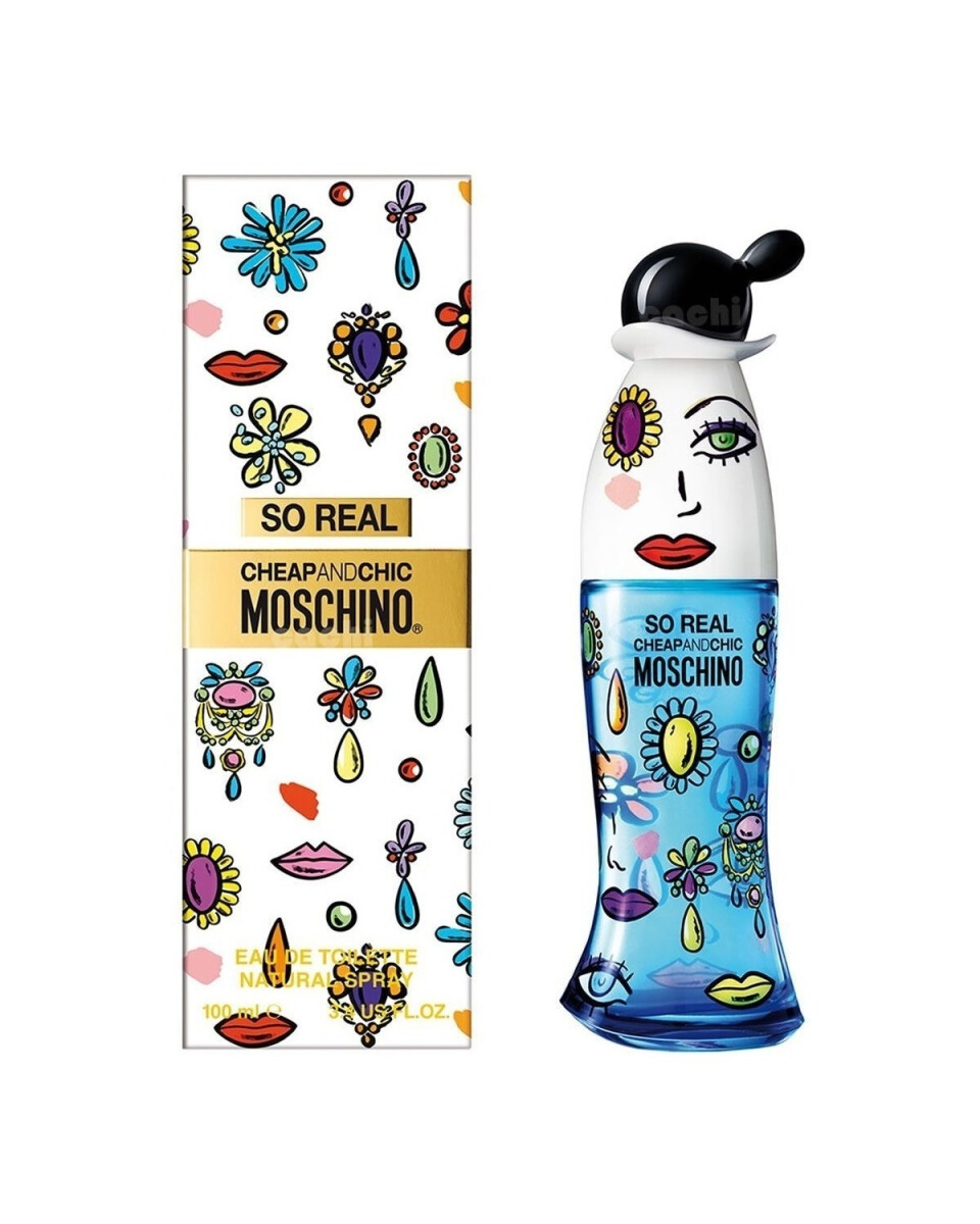 Perfume Moschino So Real EDT 100ml Original 