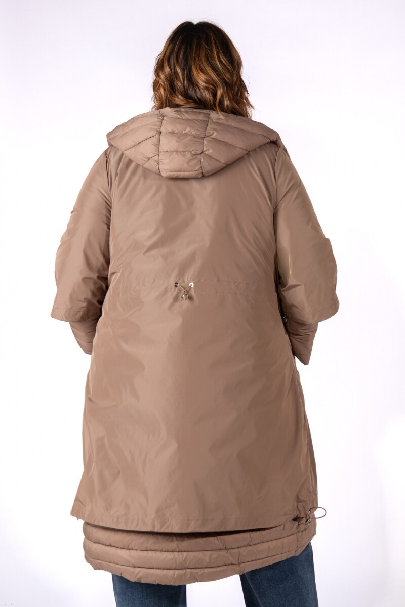 Campera nylon Anorak khaky