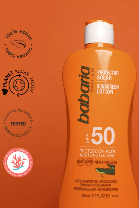 Protector solar corporal Babaria x 200ml SPF50