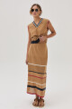 Falda Loren Camel