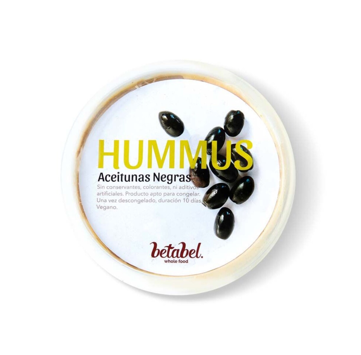 Hummus Aceitunas Negras Betabel 