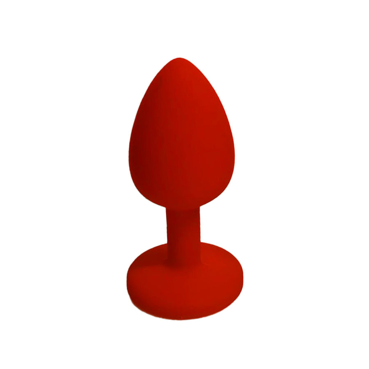 Plug Anal Silicona Mediano Joya - Rojo 