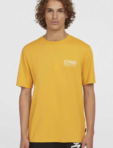 Remera O'Neill Cali Logo Amarillo