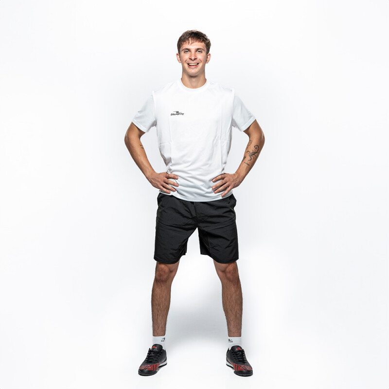 POWER SOCCER JERSEY SOLID BLANCO/NEGRO BLANCO/NEGRO