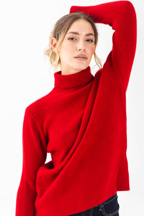 Buzo Lea Rojo