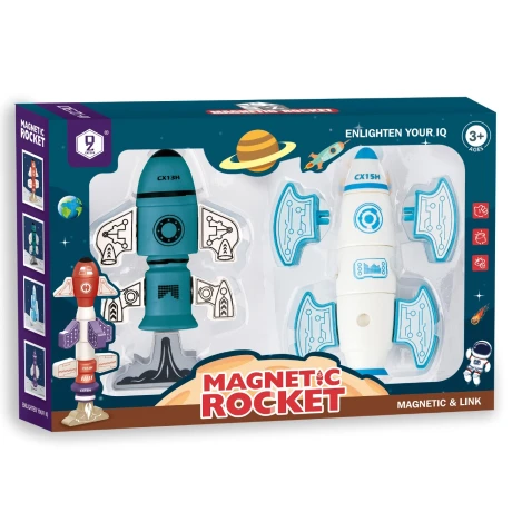 Juego Didáctico 2 Naves Espaciales con Imán HD371A 001